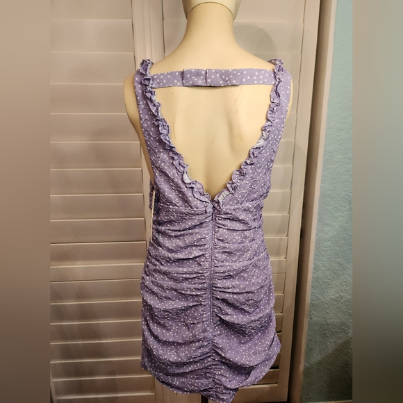 NWT For Love & Lemons CHELSEA MINI DRESS - Picture 4 of 10